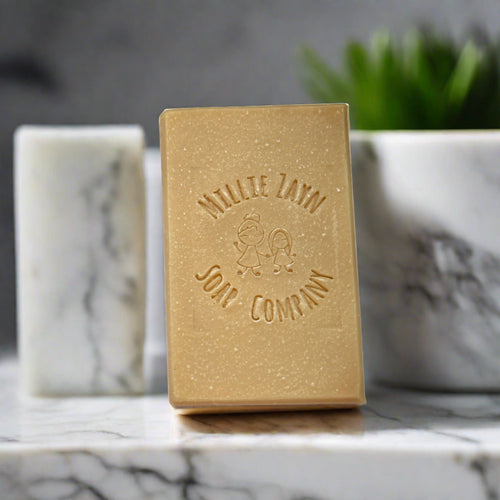 beige colored soap bar